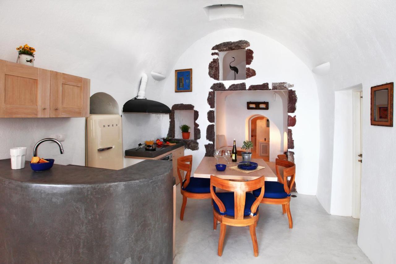 Apartamento Menias Cave House Oia  Habitación foto